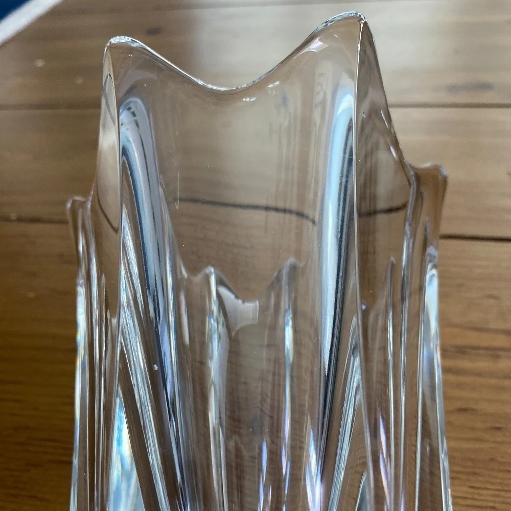 Vintage Crystal Vase by Orrefors Sweden